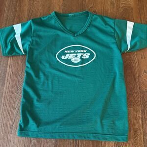 New York Jets kids short sleeve jersey size youth medium